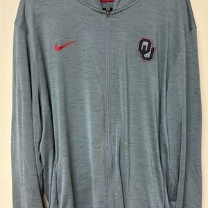 Nike Men’s OU Dri-FIT Gray Jacket
